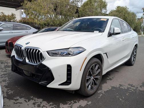 Alpine White 2026 BMW X6 xDrive40i