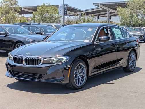 Jet Black 2026 BMW 330 i NA