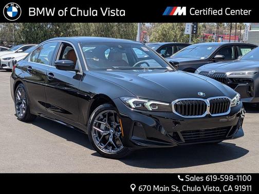 Jet Black 2026 BMW 330 i NA