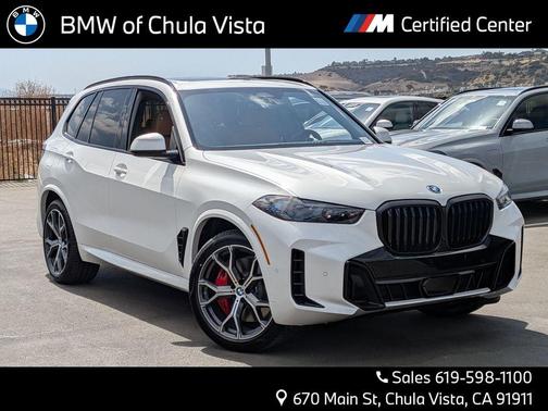 Mineral White Metallic 2026 BMW X5 PHEV xDrive50e