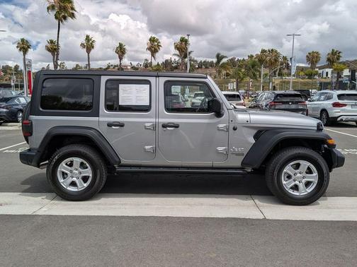 Billet Silver Metallic Clearcoat 2019 Jeep Wrangler Unlimited Sport