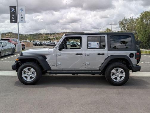 Billet Silver Metallic Clearcoat 2019 Jeep Wrangler Unlimited Sport