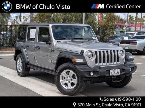 Billet Silver Metallic Clearcoat 2019 Jeep Wrangler Unlimited Sport