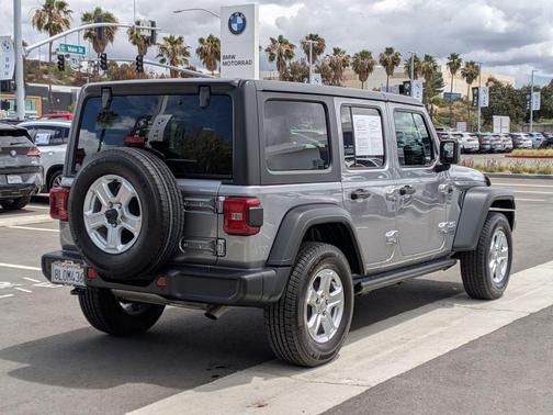 Billet Silver Metallic Clearcoat 2019 Jeep Wrangler Unlimited Sport