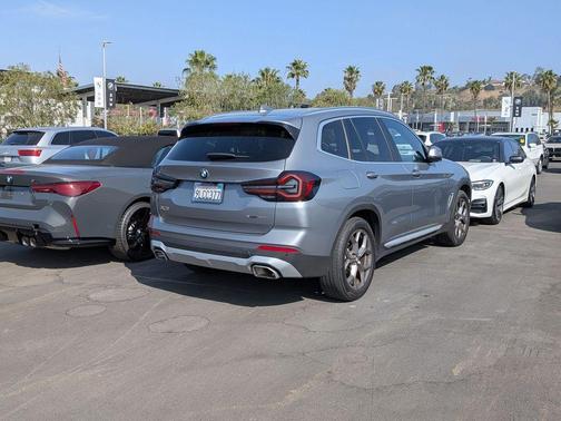 Skyscraper Gray Metallic 2024 BMW X3 xDrive30i