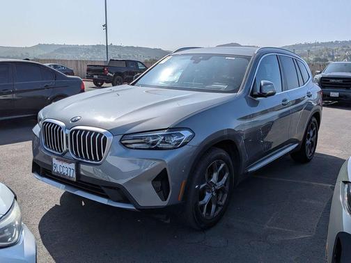 Skyscraper Gray Metallic 2024 BMW X3 xDrive30i