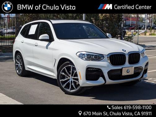 Alpine White 2021 BMW X3 PHEV xDrive30e