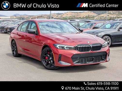 Red Metallic 2026 BMW 330 i NA
