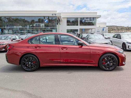 Red Metallic 2026 BMW 330 i NA
