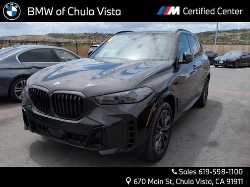 Black Sapphire Metallic 2024 BMW X5 sDrive40i
