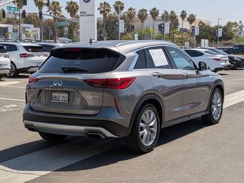 Graphite Shadow 2020 INFINITI QX50 Luxe