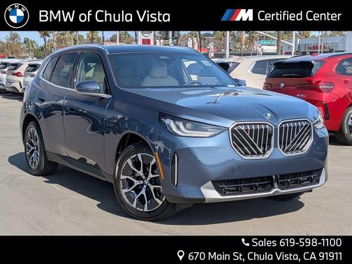 Arctic Race Blue Metallic 2026 BMW X3 30 xDrive