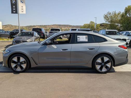 Skyscraper Gray Metallic 2023 BMW i4 Gran Coupe eDrive35