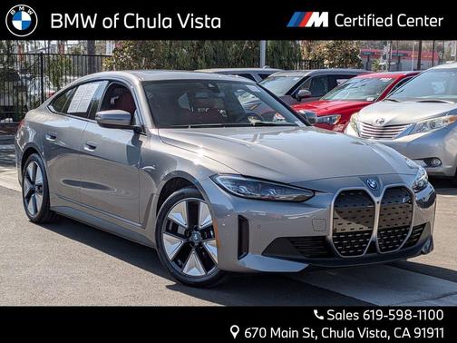 Skyscraper Gray Metallic 2023 BMW i4 Gran Coupe eDrive35