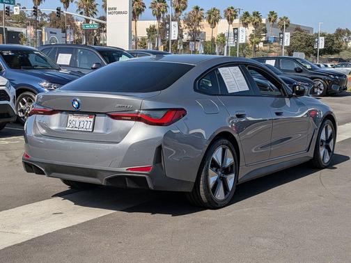 Skyscraper Gray Metallic 2023 BMW i4 Gran Coupe eDrive35