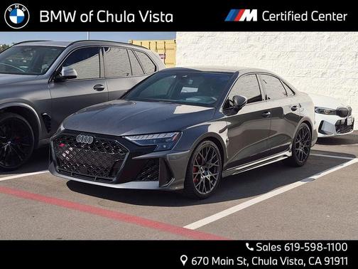 Daytona Gray Pearl Effect 2025 Audi RS 3 2.5T