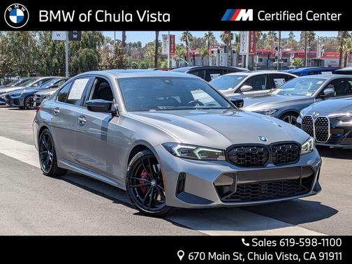 Skyscraper Gray Metallic 2024 BMW M340 i