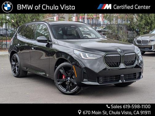 Black Sapphire Metallic 2026 BMW X3 30 xDrive