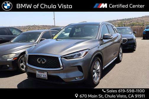 Graphite Shadow 2020 INFINITI QX50 Luxe