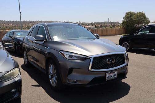 Graphite Shadow 2020 INFINITI QX50 Luxe