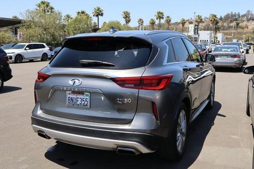Graphite Shadow 2020 INFINITI QX50 Luxe