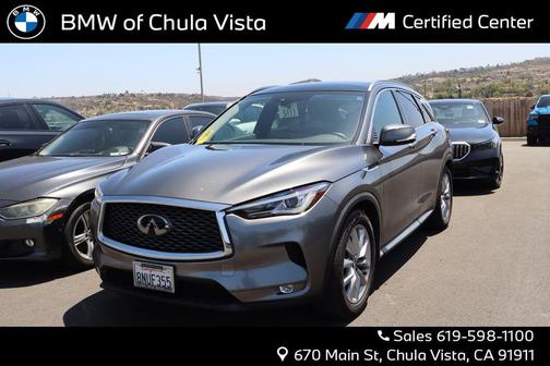 Graphite Shadow 2020 INFINITI QX50 Luxe