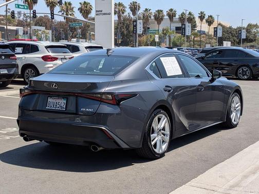Cloudburst Gray 2021 Lexus IS 300 Base