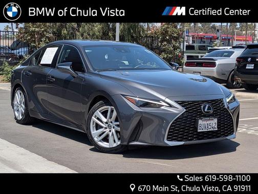 Cloudburst Gray 2021 Lexus IS 300 Base