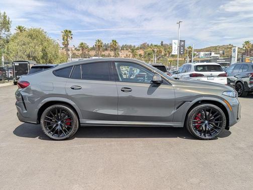 Gray Metallic 2026 BMW X6 xDrive40i