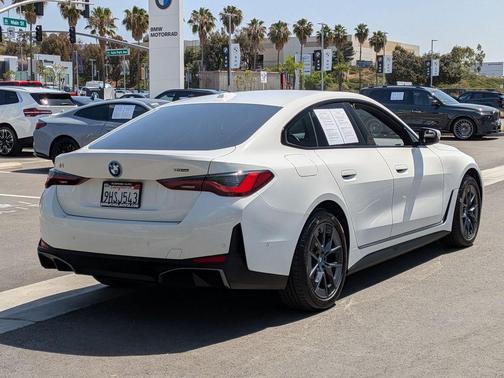 Alpine White 2023 BMW i4 Gran Coupe eDrive35