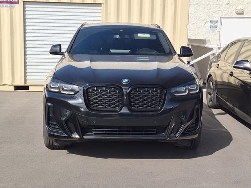 Black Sapphire Metallic 2025 BMW X4 xDrive30i