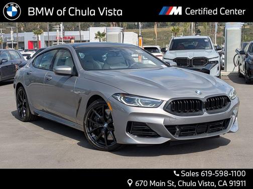 Gray Metallic 2026 BMW 840 Gran Coupe i xDrive