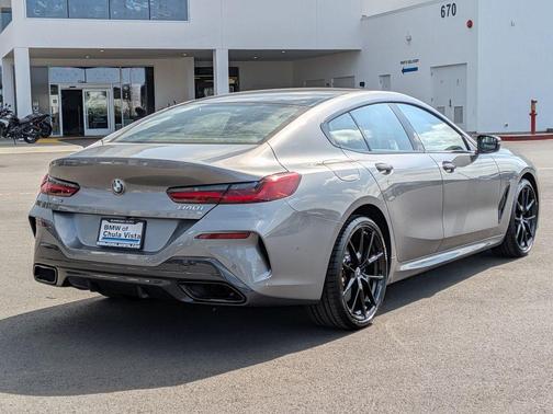 Gray Metallic 2026 BMW 840 Gran Coupe i xDrive