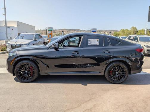 Black Sapphire Metallic 2025 BMW X6 xDrive40i