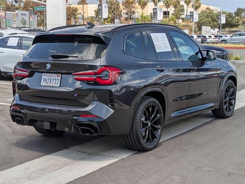 Dark Graphite Metallic 2024 BMW X3 M40i