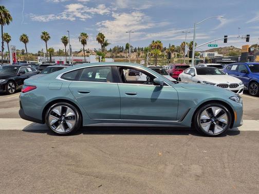 Green Metallic 2026 BMW i4 Gran Coupe xDrive40
