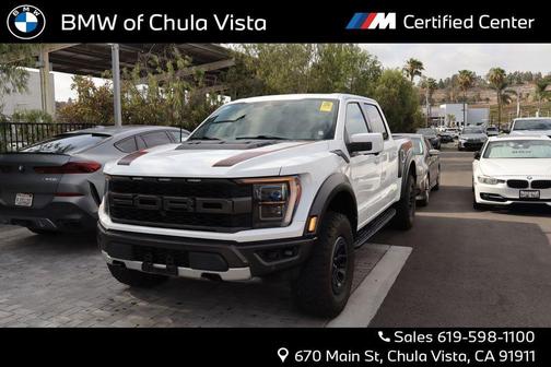 Oxford White 2023 Ford F-150 Raptor