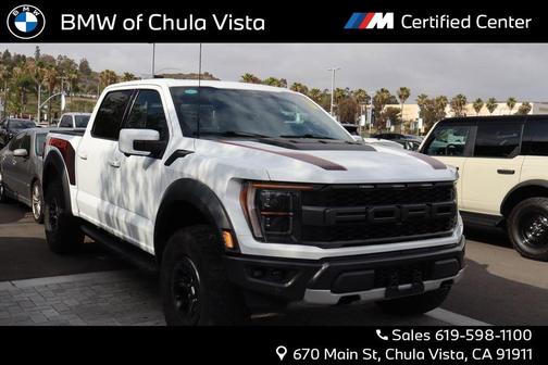 Oxford White 2023 Ford F-150 Raptor