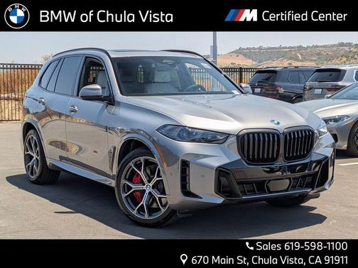 Gray Metallic 2026 BMW X5 PHEV xDrive50e