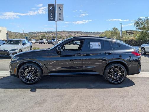 Black Sapphire Metallic 2024 BMW X4 M AWD