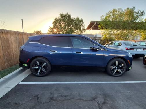 Phytonic Blue Metallic 2024 BMW iX xDrive50