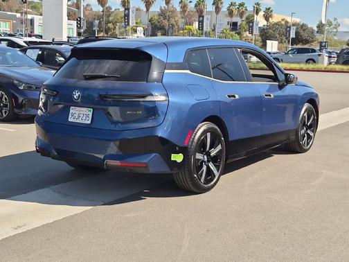 Phytonic Blue Metallic 2024 BMW iX xDrive50