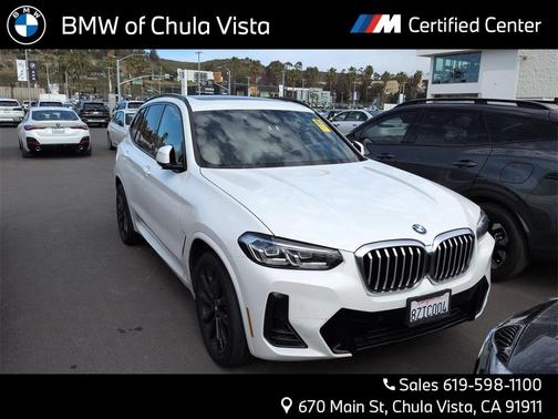 2022 BMW X3 sDrive30i