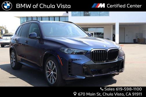 Tanzanite Blue II Metallic 2026 BMW X5 PHEV xDrive50e