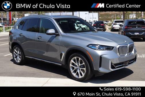 Gray Metallic 2026 BMW X5 xDrive40i