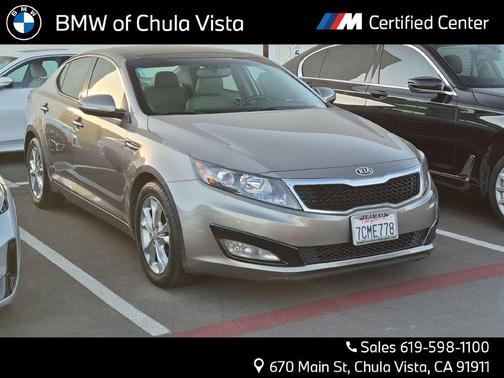 Titanium Metallic 2013 Kia Optima EX