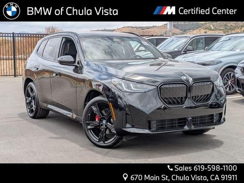 Black Sapphire Metallic 2026 BMW X3 30 xDrive