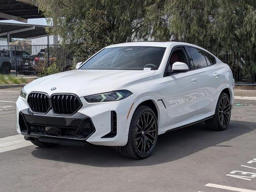 Alpine White 2026 BMW X6 xDrive40i