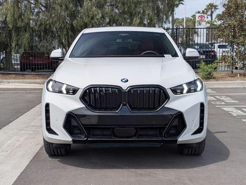 Alpine White 2026 BMW X6 xDrive40i
