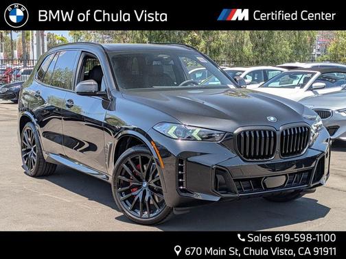 Black Sapphire Metallic 2026 BMW X5 sDrive40i
